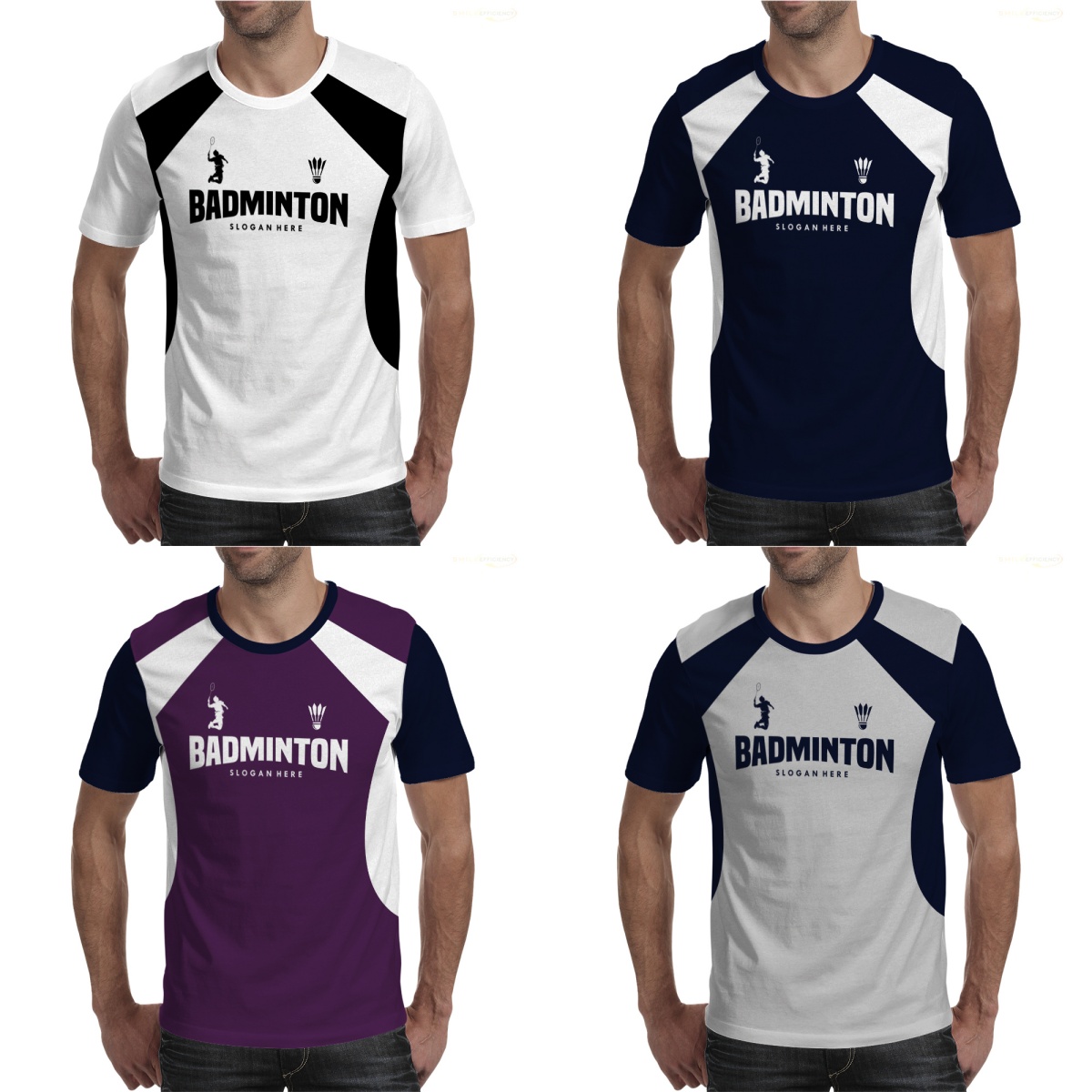Badminton Rank - T-shirts de badminton pour hommes et