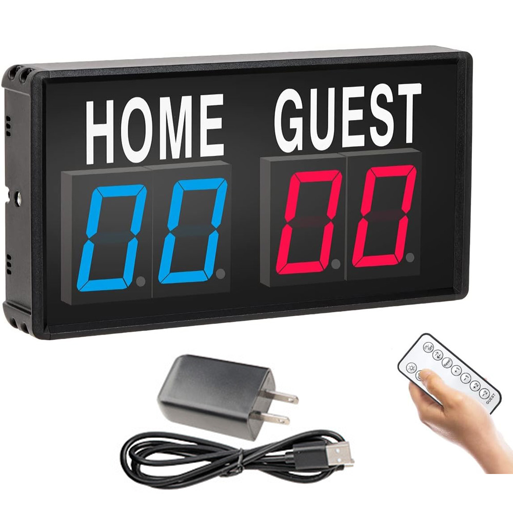 Scoreboard Digital - Tableau de score numérique LED portable