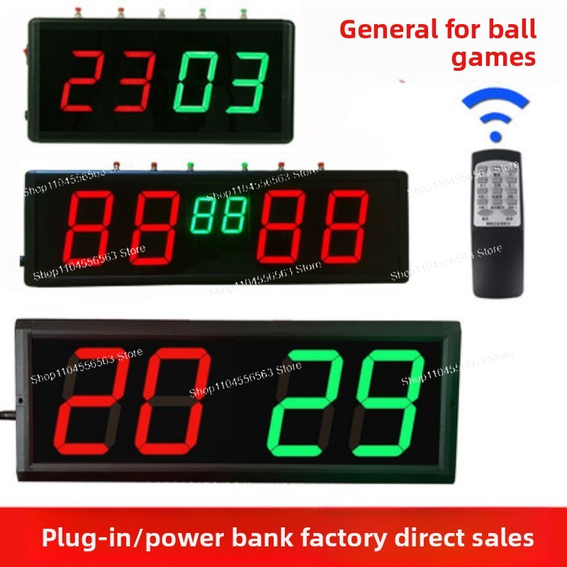 Scoreboard Digital - Compteur de points numérique à télécommande,
