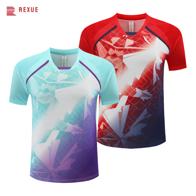 Badminton Korea - T-shirt de badminton à manches courtes