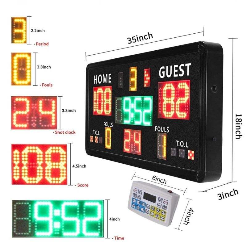 Tableau de Score Numérique LED - Scoreboard Digital avis et prix