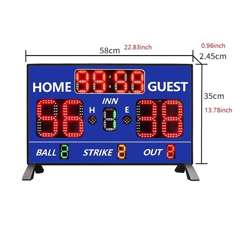 Tableau d'affichage électroniq - Scoreboard Digital avis et prix