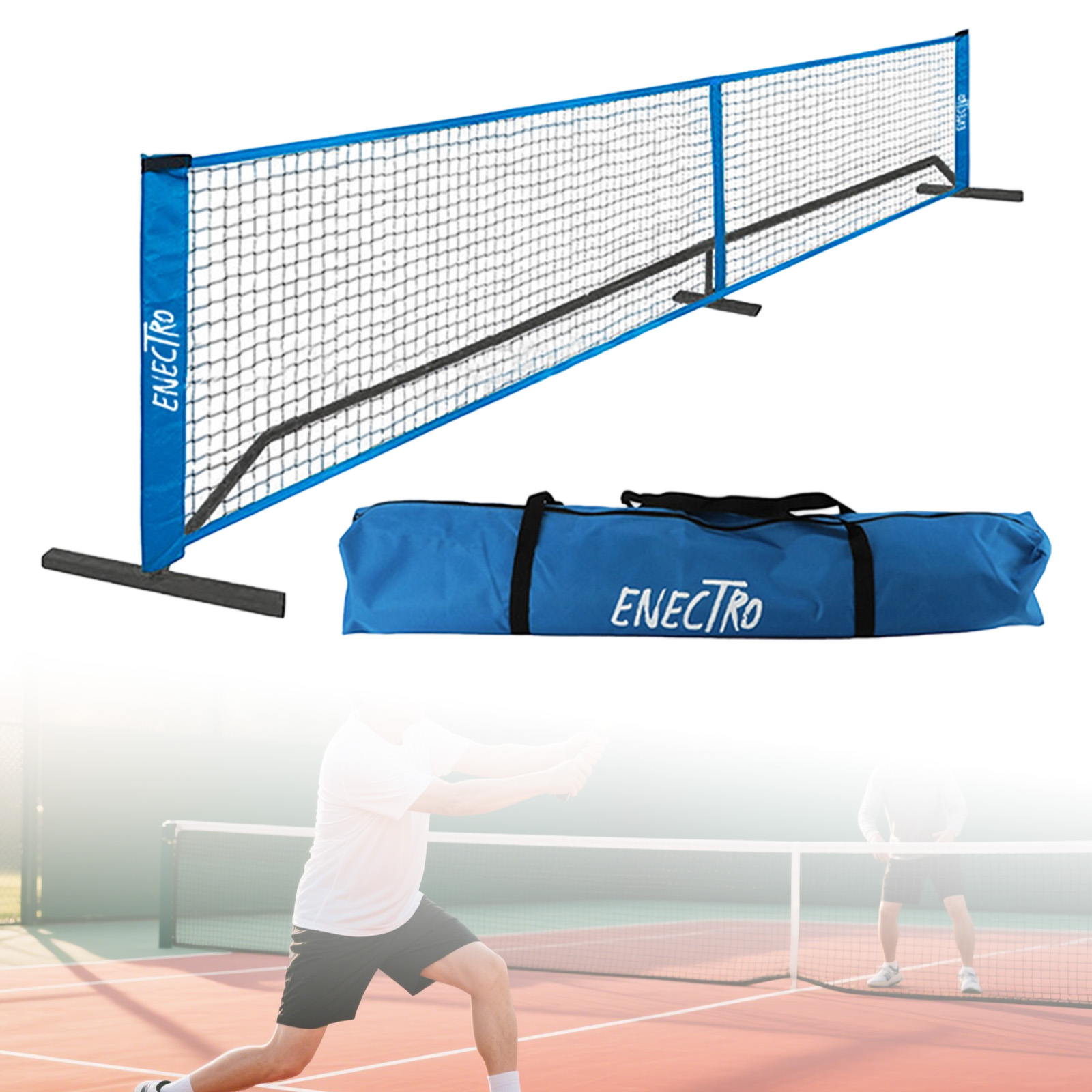 Filet de Pickleball Portable 6 - Badminton Rank avis et prix