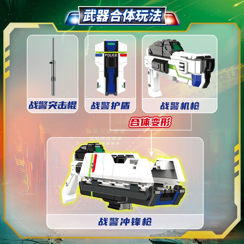 MiniForce 5 en 1 Super Cops JU - Badminton Korea avis et prix